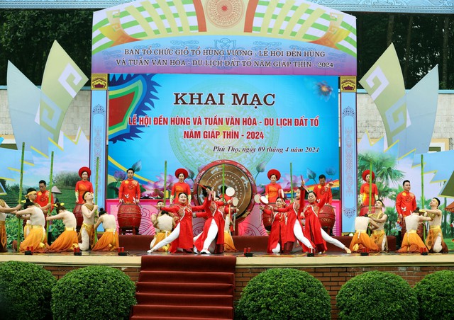 Phú Thọ: Khai mạc Lễ hội Đền Hùng và Tuần Văn hóa - Du lịch Đất Tổ năm 2024- Ảnh 3.