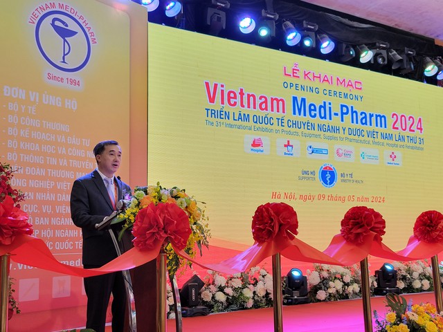 Khai mạc Triển lãm Quốc tế ngành Y dược Việt Nam- Ảnh 1.