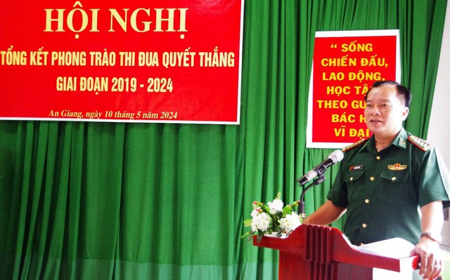 Đồn Biên phòng Nhơn Hưng: Tổng kết phong trào thi đua Quyết thắng giai đoạn 2019 - 2024- Ảnh 2.