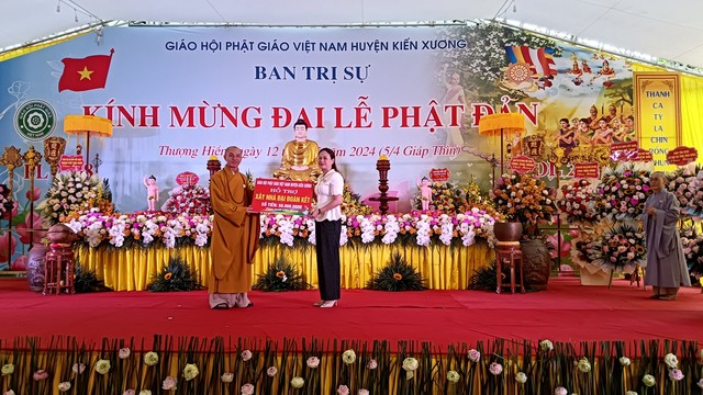 Thái Bình: Chùa Phúc Khánh tổ chức Đại lễ Phật Đản năm 2024- Ảnh 4.