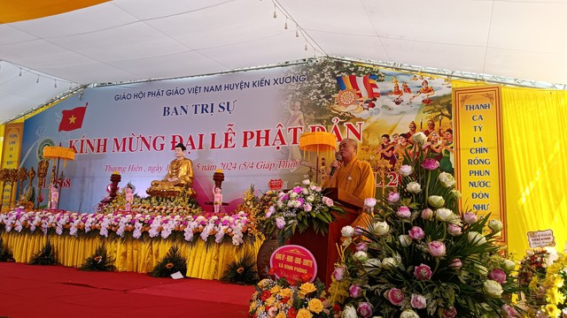 Thái Bình: Chùa Phúc Khánh tổ chức Đại lễ Phật Đản năm 2024- Ảnh 3.