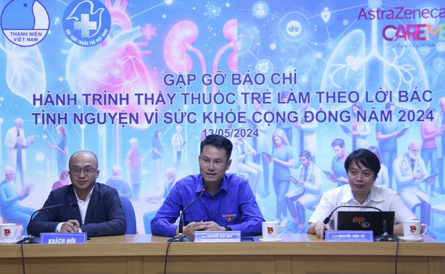 Hành trình "Thầy thuốc trẻ làm theo lời Bác, tình nguyện vì sức khỏe cộng đồng" năm 2024- Ảnh 1.