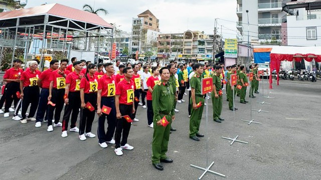 An Giang: Phường Châu Phú A đạt giải nhất toàn đoàn Hội thi “Tổ liên gia an toàn PCCC”- Ảnh 2.