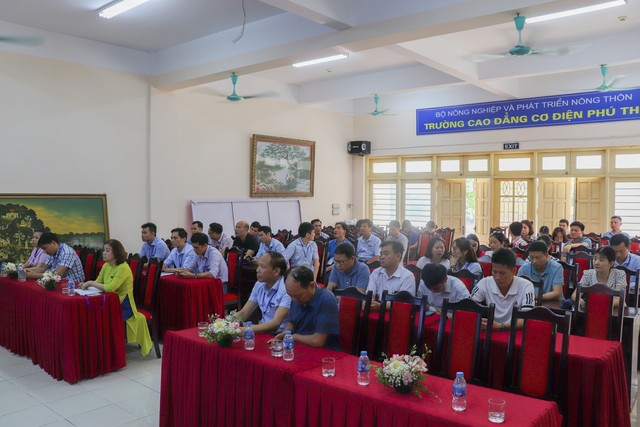 Trường Cao đẳng Cơ điện Phú Thọ: Khai mạc Hội giảng Nhà giáo giáo dục nghề nghiệp năm 2024- Ảnh 2.