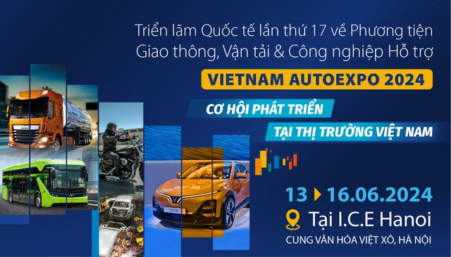 Triển lãm quốc tế Vietnam AutoExpo 2024 sắp diễn ra tại Hà Nội- Ảnh 1.