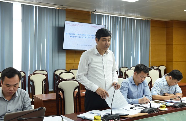 BHXH TP Hà Nội và tỉnh Khánh Hòa trao đổi kinh nghiệm trong việc thực hiện Đề án 06/CP- Ảnh 3.