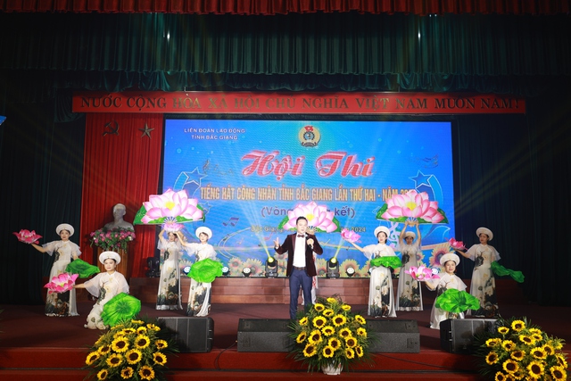 Bắc Giang: 3 thí sinh đạt giải Nhất chung kết Hội thi tiếng hát công nhân- Ảnh 7.