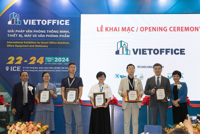 Khai mạc Triển lãm Quốc tế VietOffice 2024- Ảnh 1.