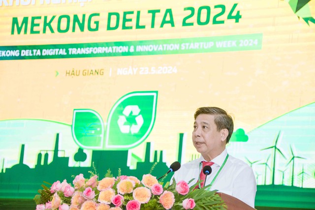 Hậu Giang: Khai mạc Tuần lễ Chuyển đổi số và Khởi nghiệp đổi mới sáng tạo - Mekong Delta 2024- Ảnh 3.