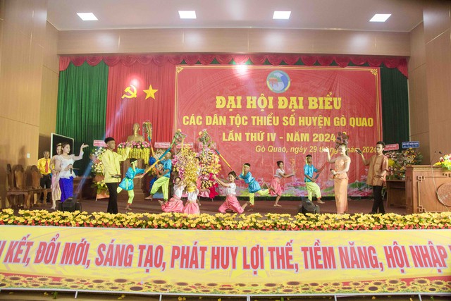 Kiên Giang: Đại hội đại biểu các DTTS huyện Gò Quao lần thứ IV năm 2024- Ảnh 1.