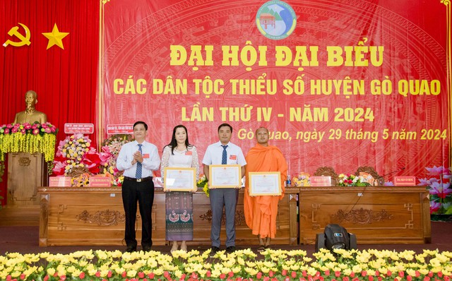 Kiên Giang: Đại hội đại biểu các DTTS huyện Gò Quao lần thứ IV năm 2024- Ảnh 8.