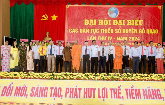 Kiên Giang: Đại hội đại biểu các DTTS huyện Gò Quao lần thứ IV năm 2024- Ảnh 9.