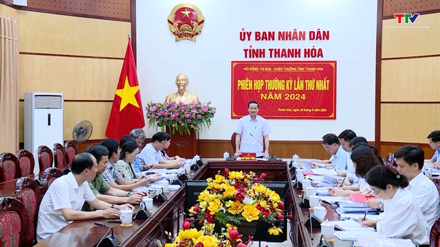 Hội đồng Thi đua - Khen thưởng tỉnh Thanh Hoá tổ chức phiên họp thường kỳ lần thứ nhất, năm 2024- Ảnh 1.