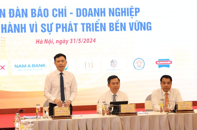 "Báo chí - Doanh nghiệp đồng hành vì sự phát triển bền vững"- Ảnh 2.