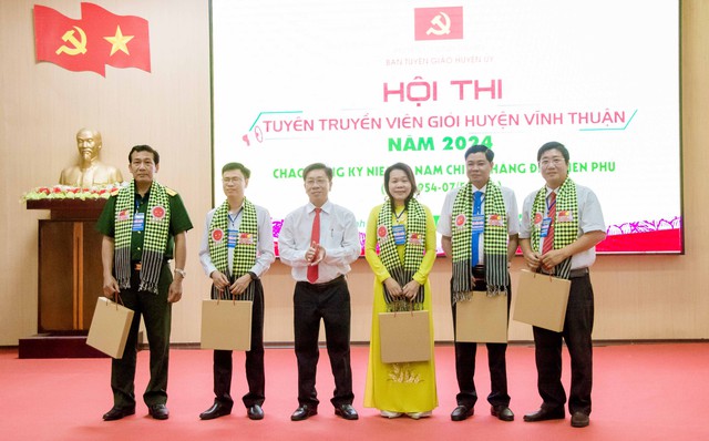 Kiên Giang: Huyện Vĩnh Thuận tổ chức Hội thi Tuyên truyền viên giỏi năm 2024- Ảnh 3.