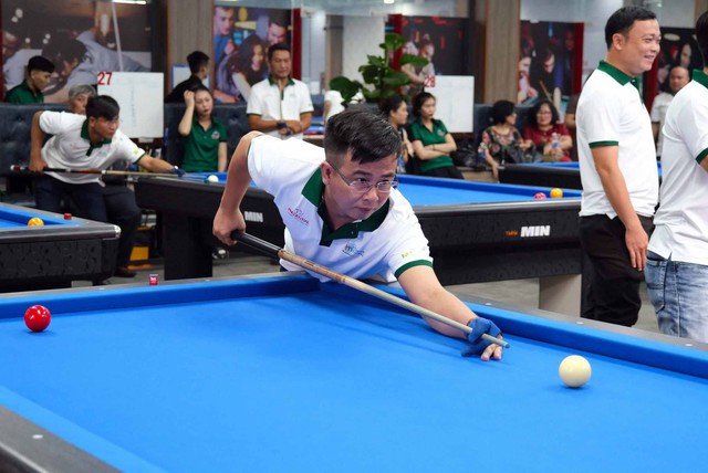 Giải Billiard Báo chí ĐBSCL năm 2024: Điểm hẹn của những cơ thủ làm báo- Ảnh 1.