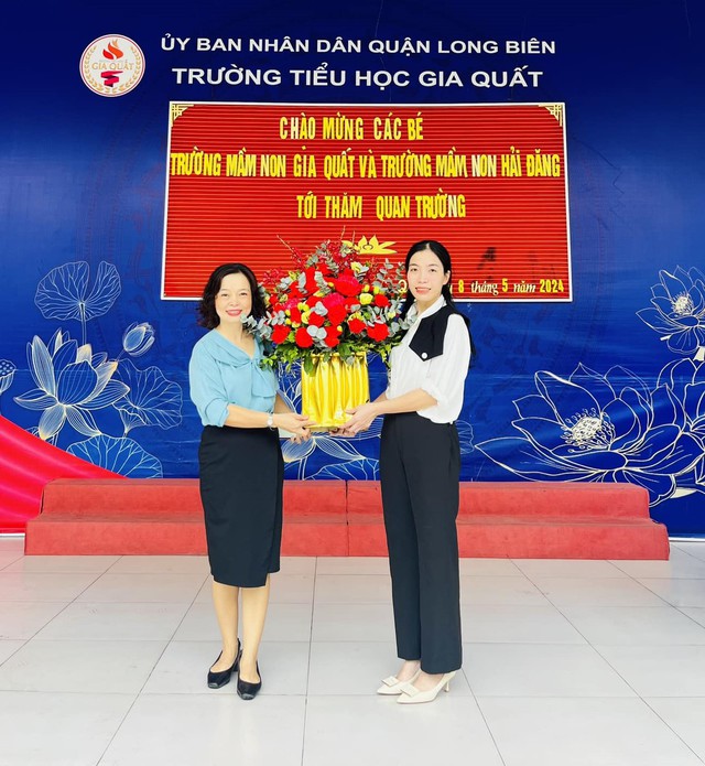 Chào đón hơn 150 em học sinh lớp Mẫu giáo sang thăm Trường Tiểu học Gia Quất- Ảnh 5. Chào đón hơn 150 em học sinh lớp Mẫu giáo sang thăm Trường Tiểu học Gia Quất- Ảnh 5.
