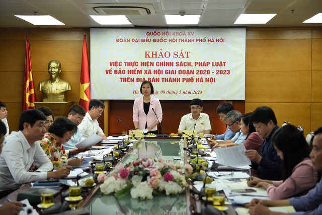 Khảo sát việc thực hiện chính sách, pháp luật về BHXH tại BHXH TP Hà Nội- Ảnh 1. Khảo sát việc thực hiện chính sách, pháp luật về BHXH tại BHXH TP Hà Nội- Ảnh 1.