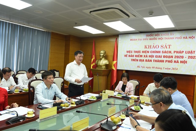 Khảo sát việc thực hiện chính sách, pháp luật về BHXH tại BHXH TP Hà Nội- Ảnh 2. Khảo sát việc thực hiện chính sách, pháp luật về BHXH tại BHXH TP Hà Nội- Ảnh 2.