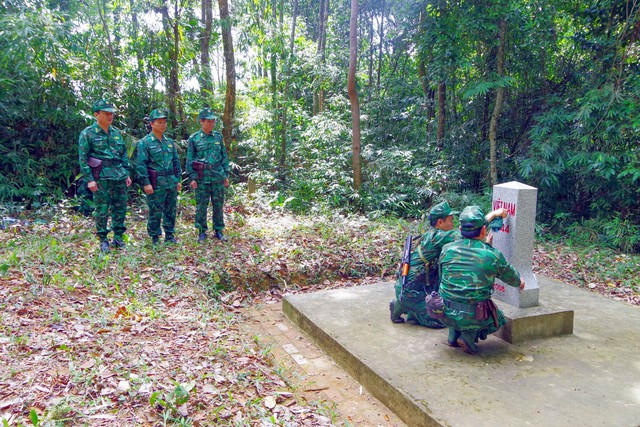BĐBP tỉnh Thừa Thiên Huế: Kiểm tra công tác quản lý, bảo vệ biên giới quốc gia- Ảnh 3.