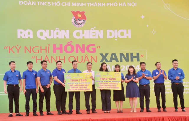 Hà Nội: Phát động chiến dịch “Kỳ nghỉ hồng”, “Hành quân xanh” năm 2024- Ảnh 1.