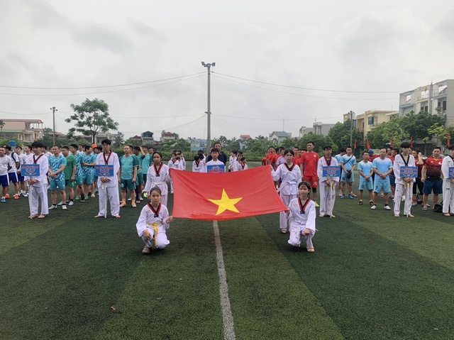 Thái Bình: Khai mạc giải bóng đá nam công chức, viên chức, lao động huyện Thái Thụy- Ảnh 2.