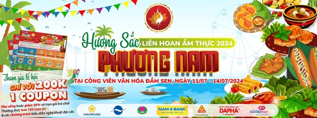 Cùng VISSAN đón hè vui khỏe với “Liên hoan ẩm thực Hương Sắc Phương Nam” tại công viên Đầm Sen- Ảnh 1.