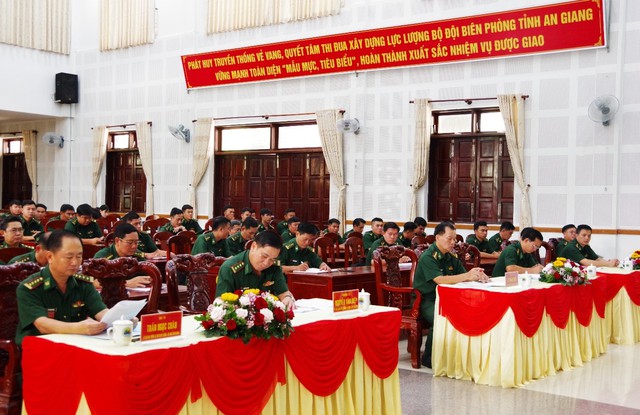 BĐBP An Giang: Giao lưu điển hình tiên tiến trong phong trào thi đua Quyết thắng giai đoạn 2019-2024- Ảnh 1.