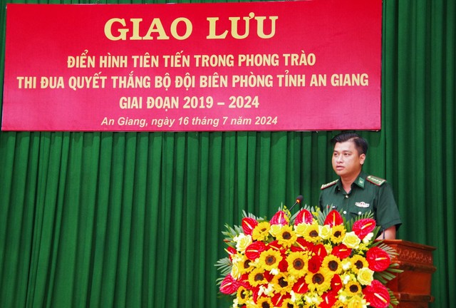 BĐBP An Giang: Giao lưu điển hình tiên tiến trong phong trào thi đua Quyết thắng giai đoạn 2019-2024- Ảnh 4.