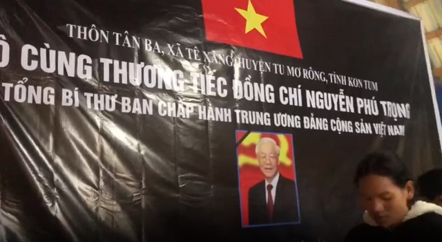 86 thôn làng đồng bào Xơ Đăng tưởng nhớ đồng chí Tổng Bí thư Nguyễn Phú Trọng- Ảnh 1.