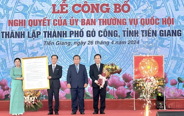 Tiền Giang: Một chặng đường xây dựng thành phố Gò Công- Ảnh 2.