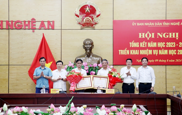 Nghệ An: Tổng kết năm học 2023-2024, triển khai nhiệm vụ năm học 2024-2025- Ảnh 5.