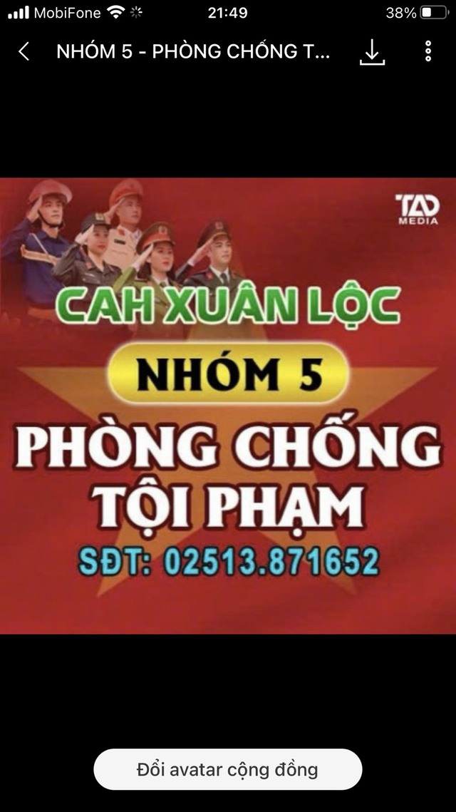 Công an huyện Xuân Lộc: Triển khai mô hình Nhóm Zalo cộng đồng về phòng chống tội phạm- Ảnh 3.