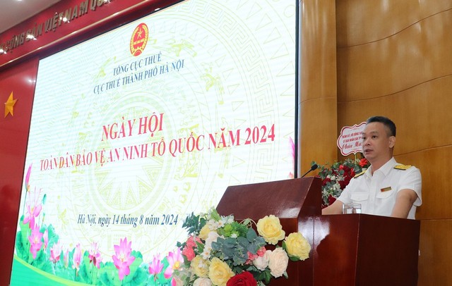 Cục Thuế TP Hà Nội tổ chức “Ngày hội toàn dân bảo vệ an ninh Tổ quốc” năm 2024- Ảnh 2.