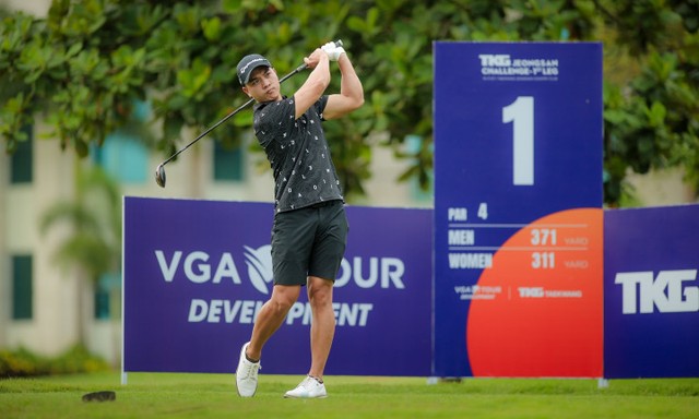 Golfer Duy Nhất tham dự giải BRG Open Golf Championship Danang 2024- Ảnh 1.