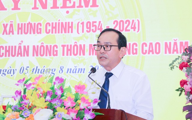 Xã Hưng Chính (TP. Vinh): Kỷ niệm 70 năm thành lập và công bố Quyết định đạt chuẩn nông thôn mới nâng cao- Ảnh 3.