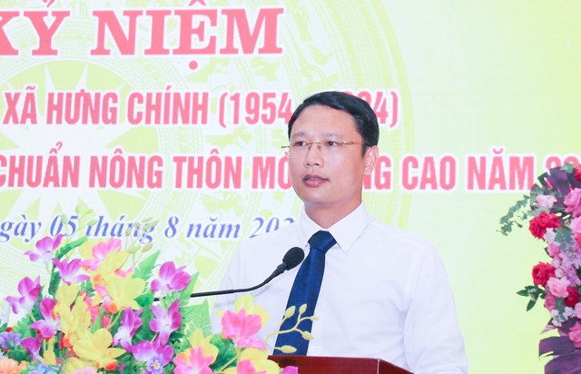 Xã Hưng Chính (TP. Vinh): Kỷ niệm 70 năm thành lập và công bố Quyết định đạt chuẩn nông thôn mới nâng cao- Ảnh 2.