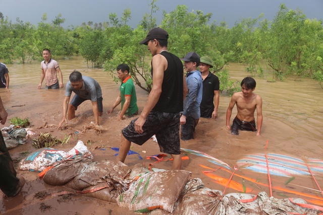 Vũ Thư chủ động ứng phó với những tình huống khẩn cấp trong mưa lũ- Ảnh 1.