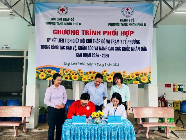 Phường Tăng Nhơn Phú B: Phối hợp công tác bảo vệ, chăm sóc và nâng cao sức khỏe nhân dân- Ảnh 1.