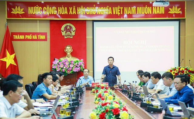 TP Hà Tĩnh phấn đấu đạt và vượt chỉ tiêu phát triển KT-XH năm 2024- Ảnh 1.