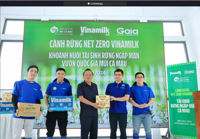 Vinamilk nỗ lực phát triển bể hấp thụ carbon, hướng đến mục tiêu Net Zero 2050- Ảnh 7.