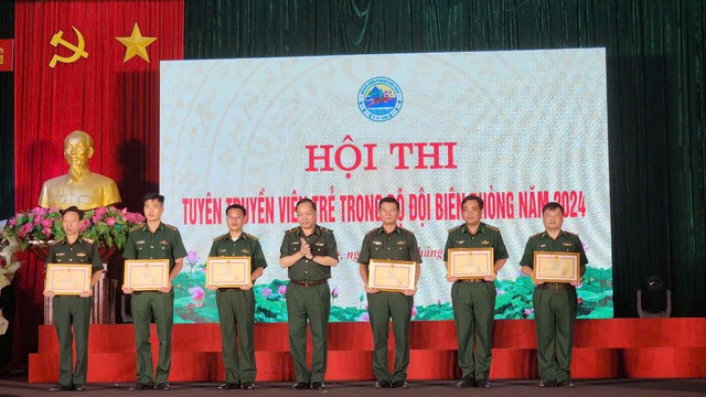 BĐBP An Giang: Đạt thành tích cao trong Hội thi “Dân vận khéo” và Hội thi tuyên truyền viên trẻ- Ảnh 3.