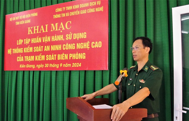 Kiên Giang: Tập huấn vận hành thiết bị thuộc Dự án kiểm soát an ninh công nghệ cao- Ảnh 3.