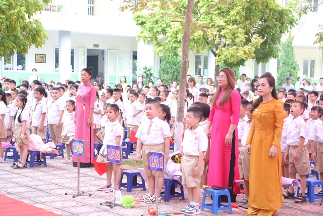 Mùa thu về bên mái trường Tiểu học Gia Quất thân yêu- Ảnh 6.