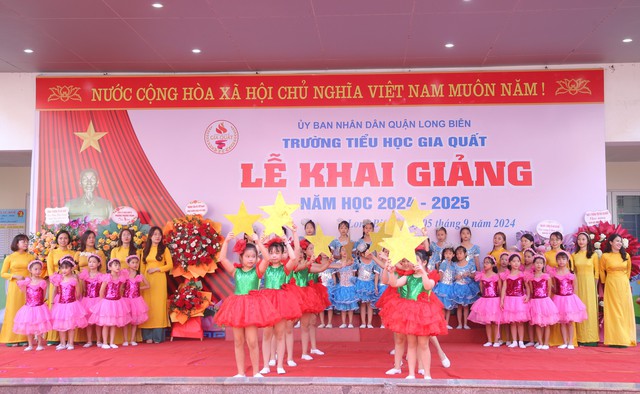 Mùa thu về bên mái trường Tiểu học Gia Quất thân yêu- Ảnh 15.