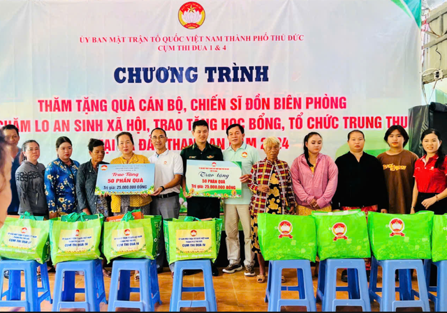 TP. Thủ Đức: Tặng học bổng, tổ chức Trung thu tại xã đảo Thạnh An- Ảnh 3.