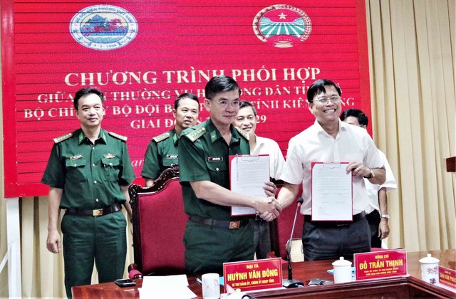 Kiên Giang: Vận động nông dân phát triển kinh tế gắn với bảo vệ chủ quyền biên giới- Ảnh 1.