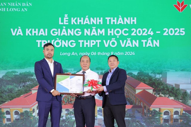 Long An: Trường học công lập quy mô 100 tỷ do VPBank tài trợ đạt chuẩn xanh quốc tế- Ảnh 4.