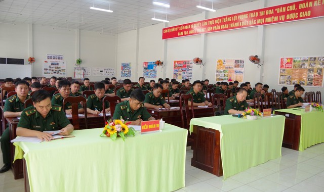 BĐBP tỉnh An Giang: Tổng kết công tác xây dựng đơn vị vững mạnh toàn diện “Mẫu mực tiêu biểu”- Ảnh 1.