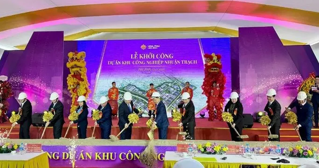 Hòa Bình: Khởi công xây dựng KCN Nhuận Trạch với tổng mức đầu tư gần 2.400 tỷ đồng- Ảnh 1.